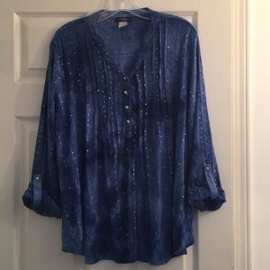 Cocomo Woman 2x Blue Top